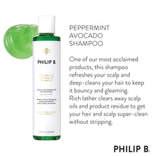 Load image into Gallery viewer, Philip B, Peppermint Avocado Shampoo
