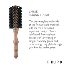 Load image into Gallery viewer, Philip B, Round Hairbrush
