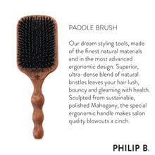Load image into Gallery viewer, Philip B, Paddle Hair Brush
