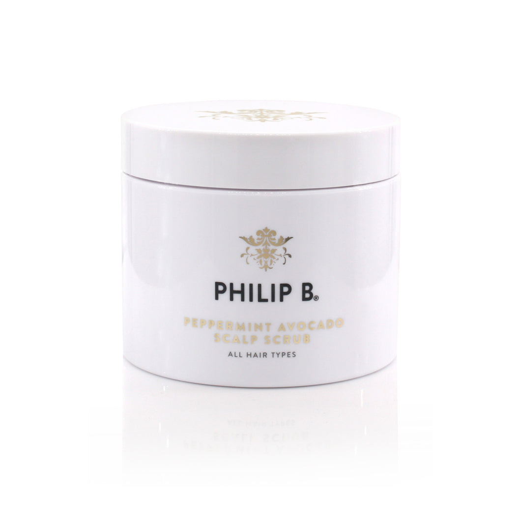 Philip B, Peppermint Avocado Scalp Scrub