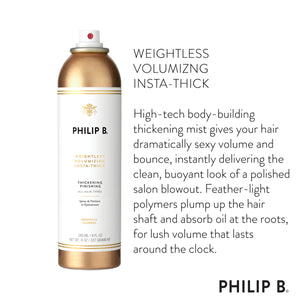 Philip B, Weightless Volumizing Insta-Thick